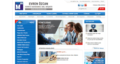 Desktop Screenshot of evrenozcan.com